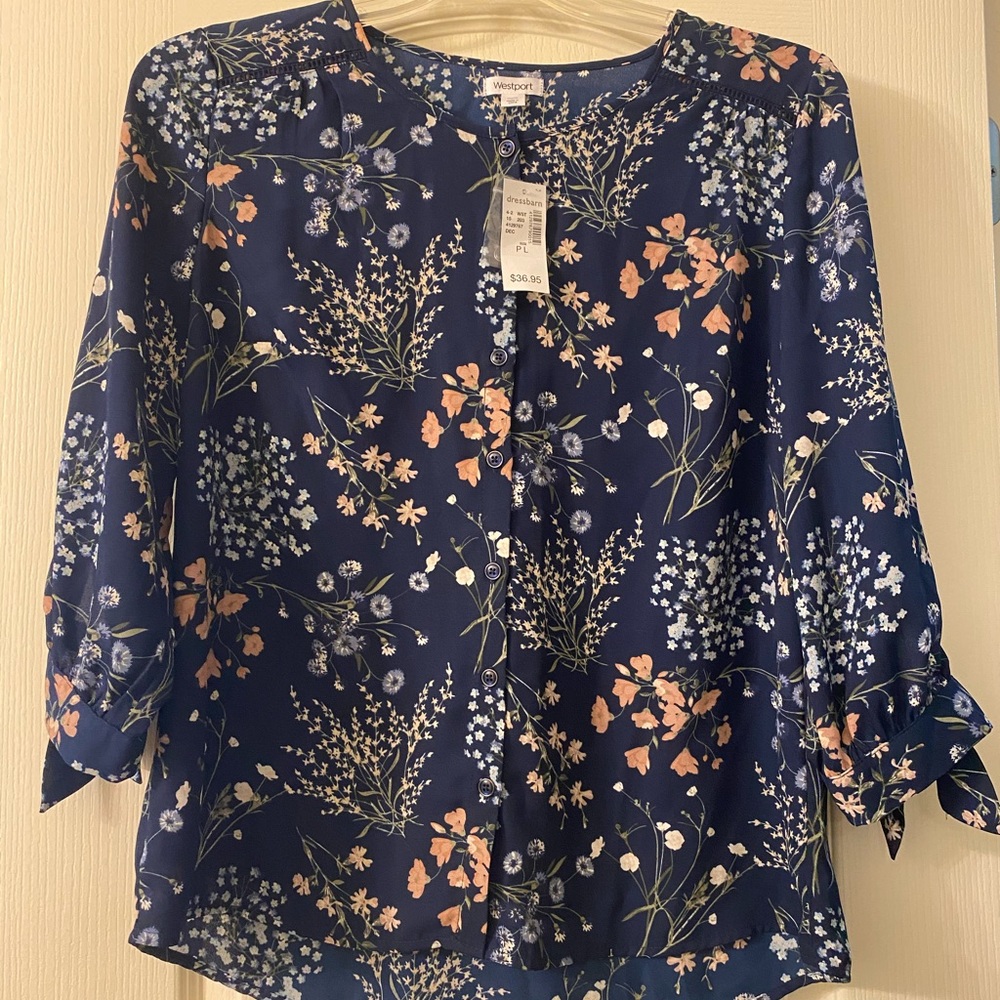 Dressbarn petite large top
